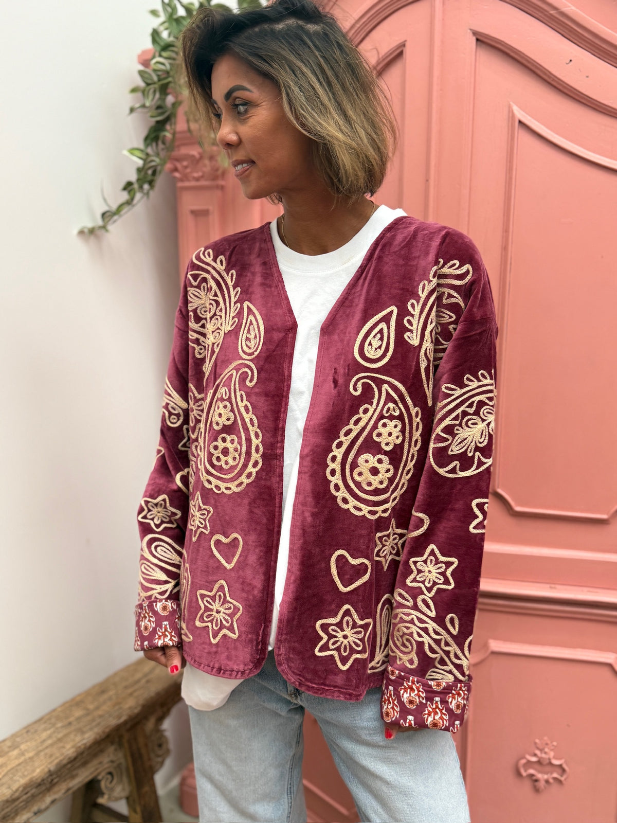 TOUT - African beauty Jacket Velvet