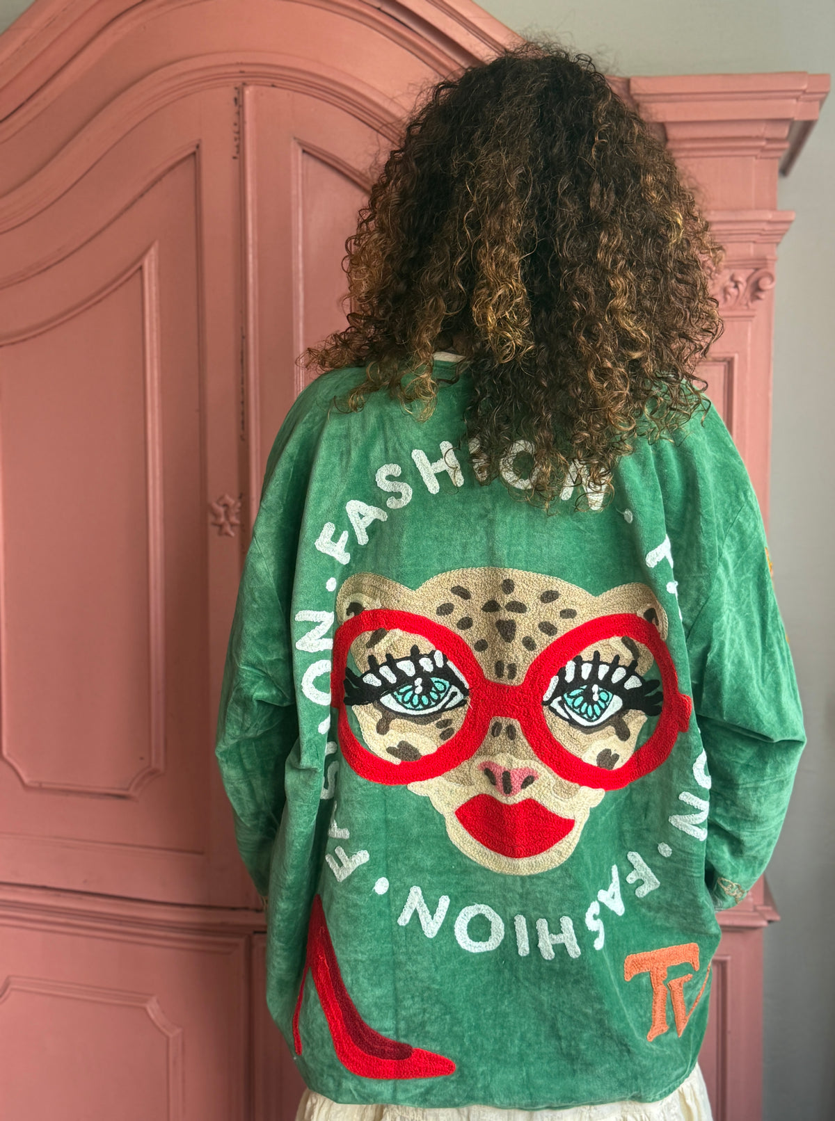 TOUT - Loud Luxury Jacket Velvet Green