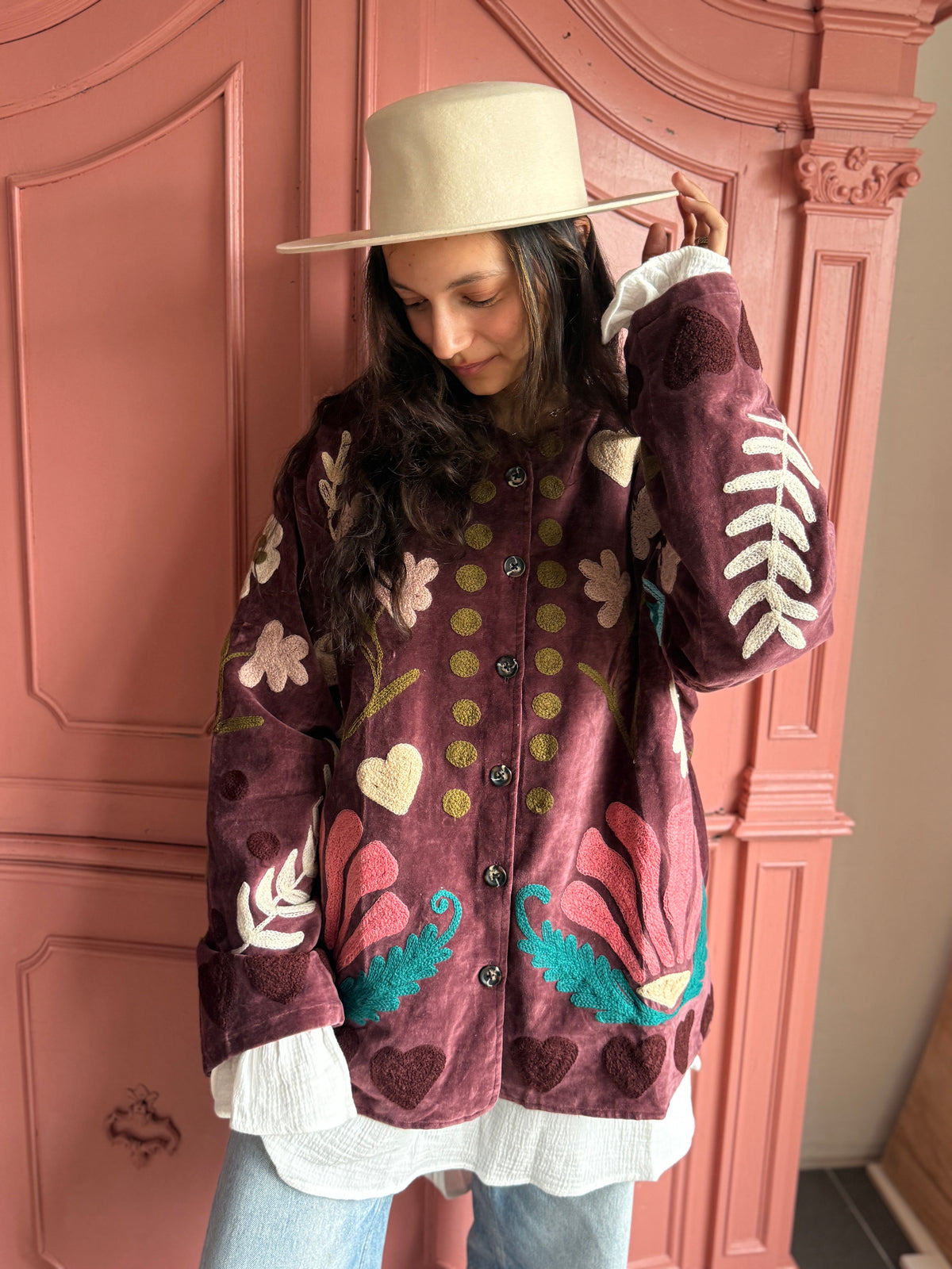 TOUT - Love Jacket Velvet Mauve