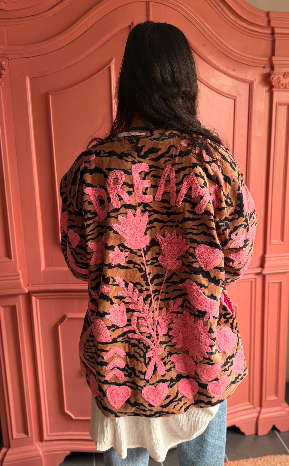 TOUT - Dream Jacket Tiger pink