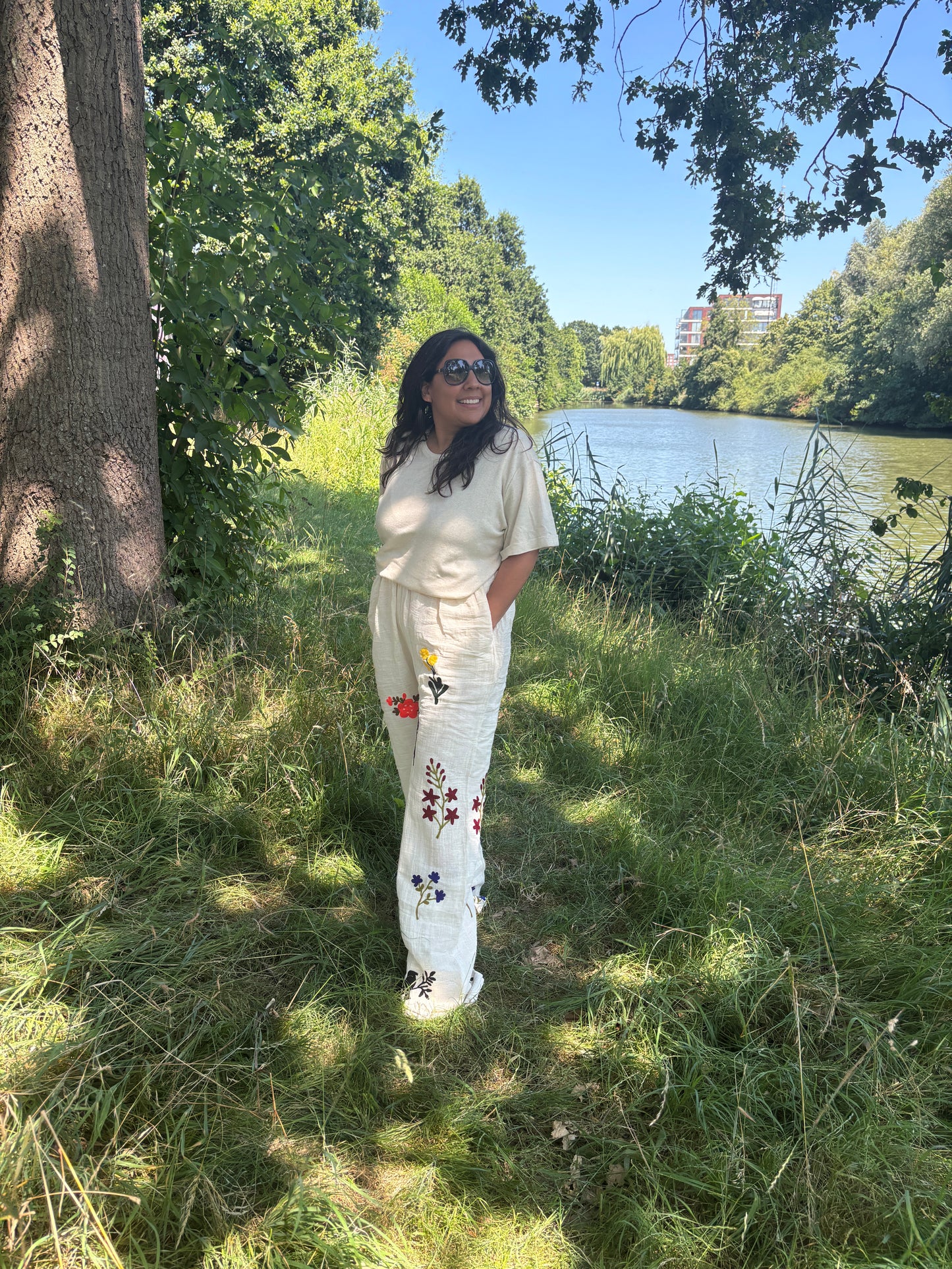 TOUT - SET OF 2 Embroidery Pants