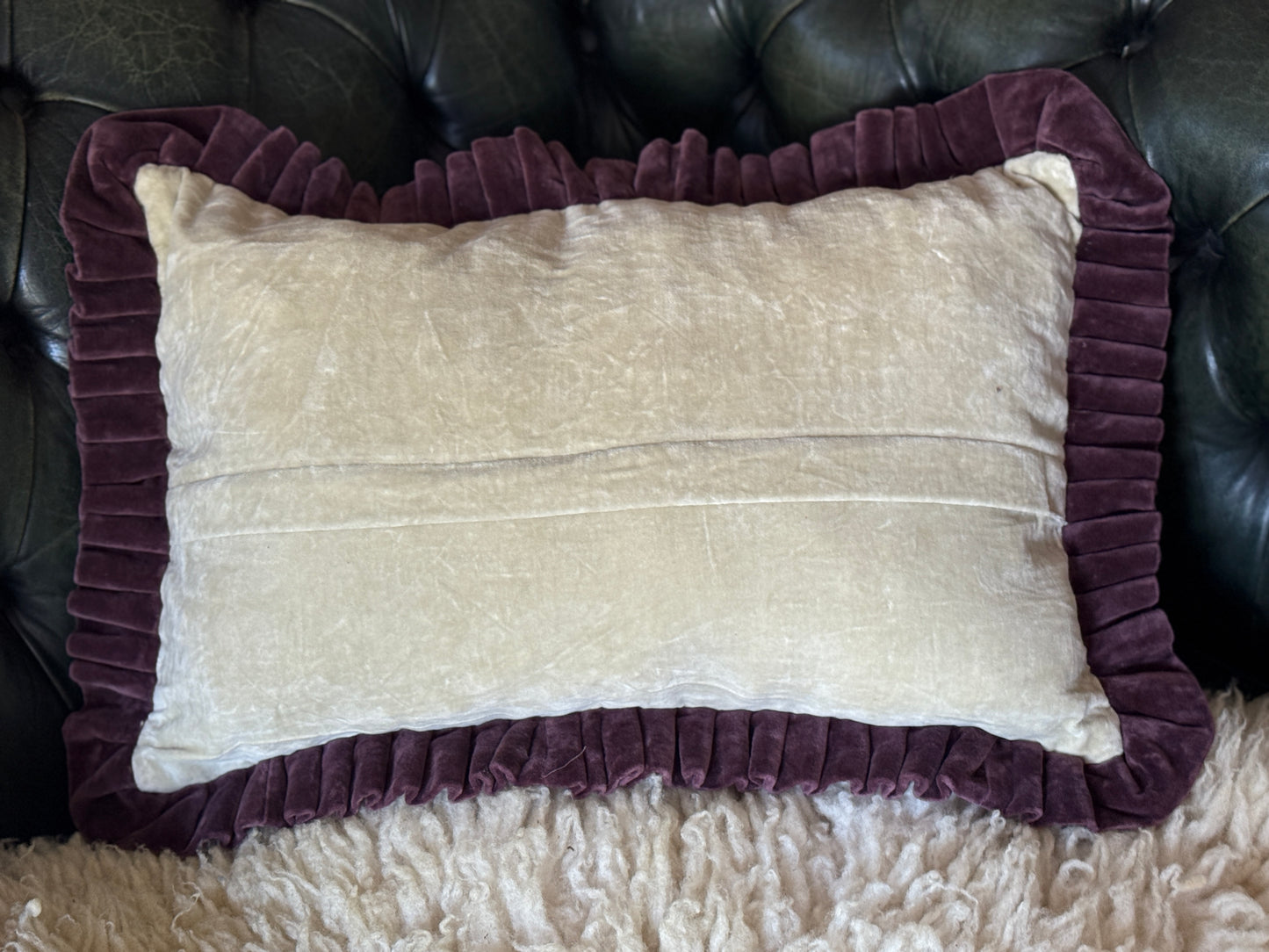 Kussenhoes met suzani borduursel