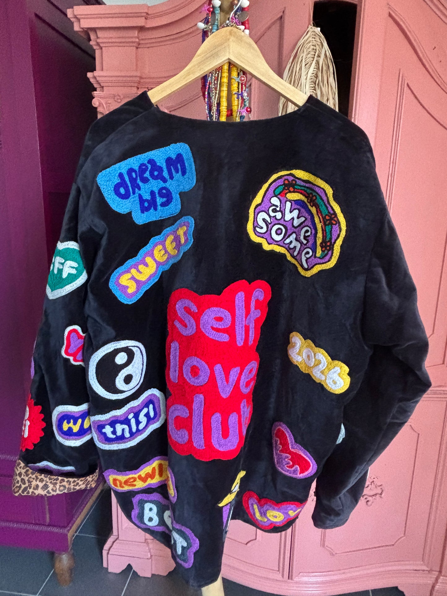 TOUT -Self love club Velvet jacket
