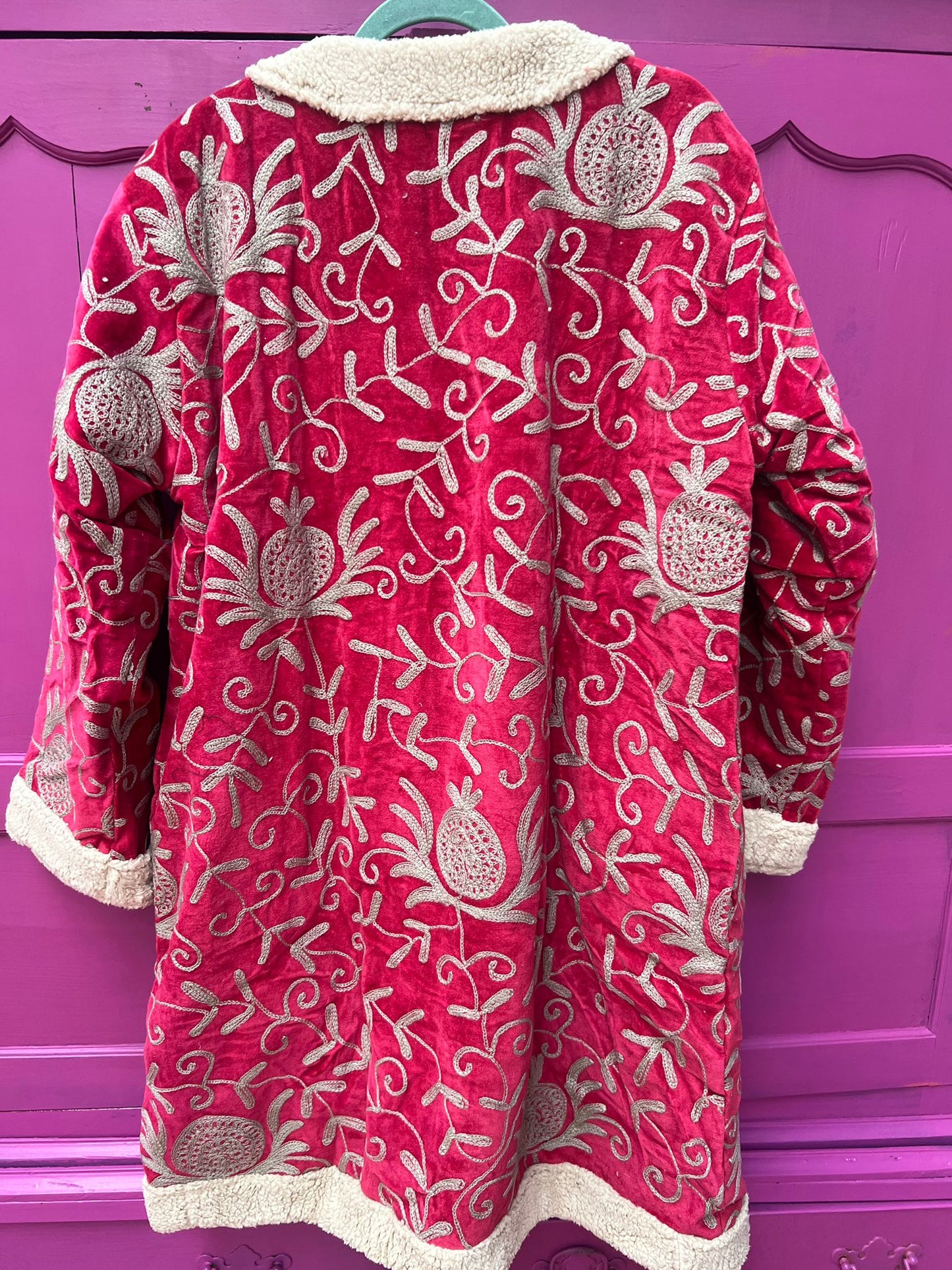 Velvet coat teddy bess