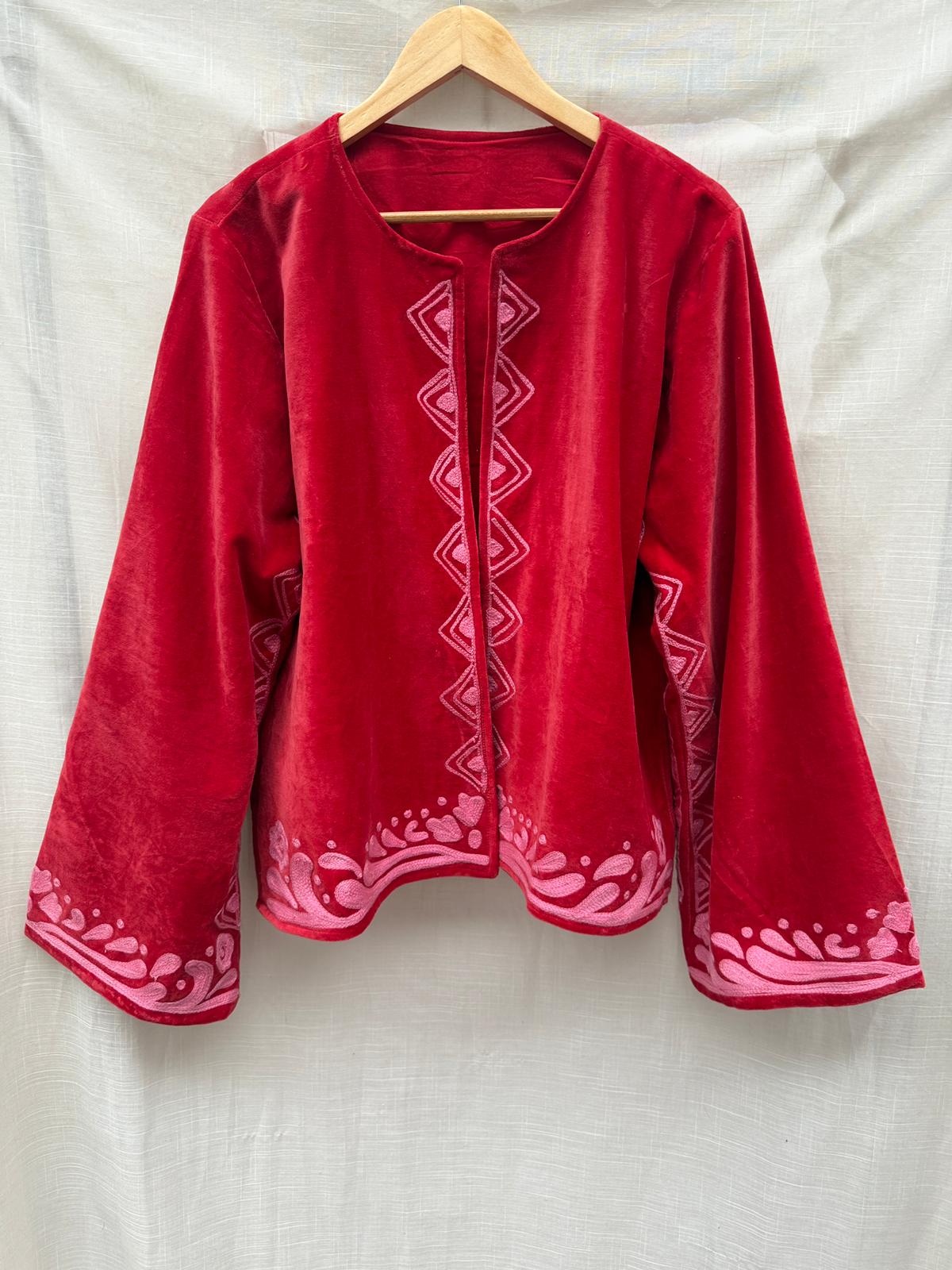 Velvet Jacket Yasmine