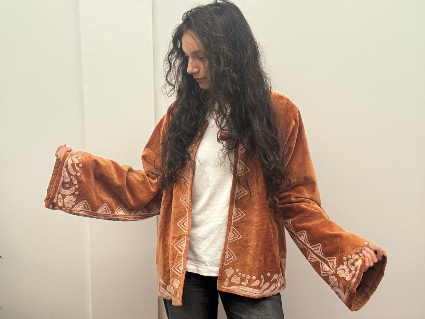 TOUT - Yasmine Jacket Velvet Brown