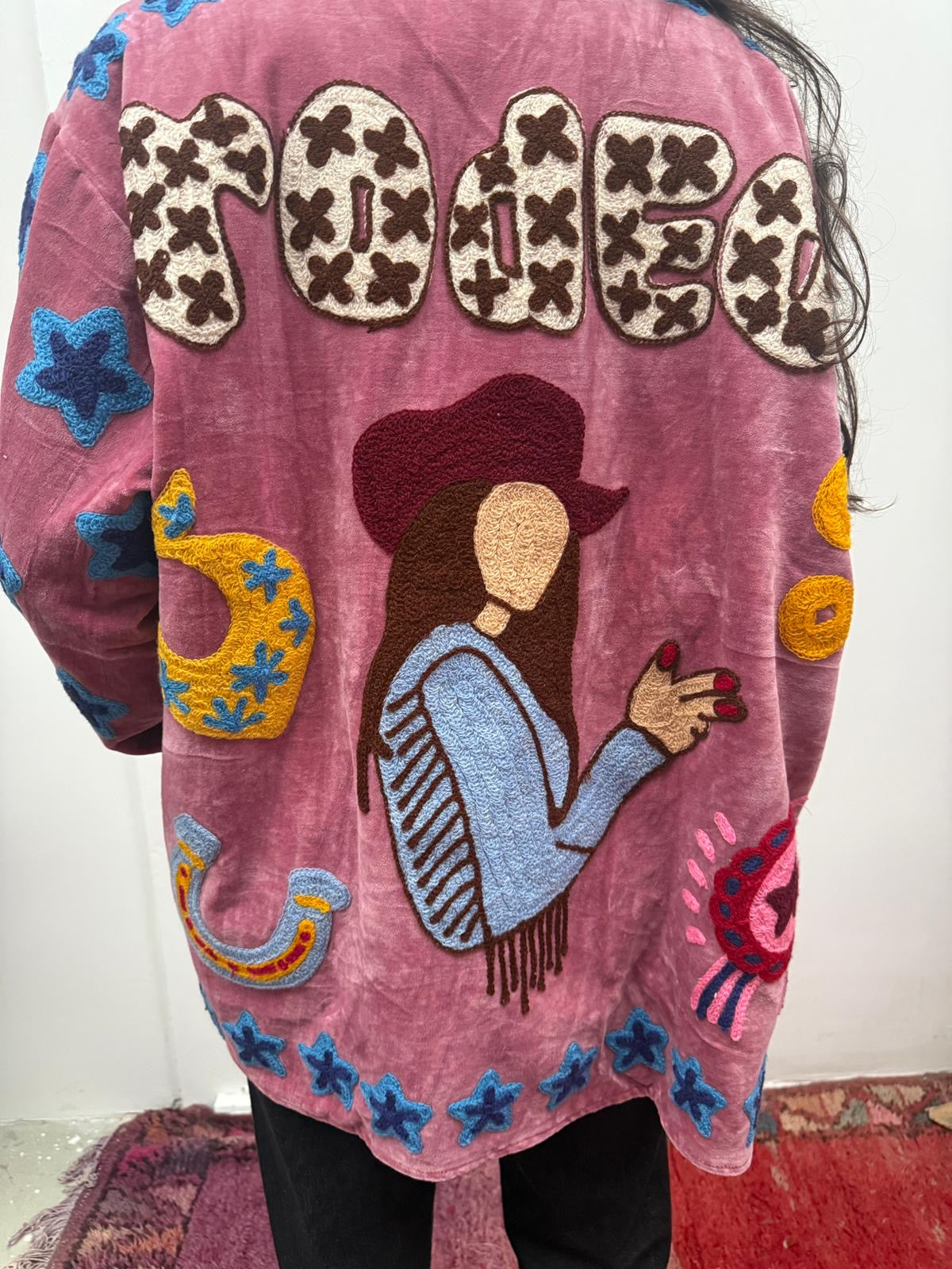 Velvet Jacket Cowgirl