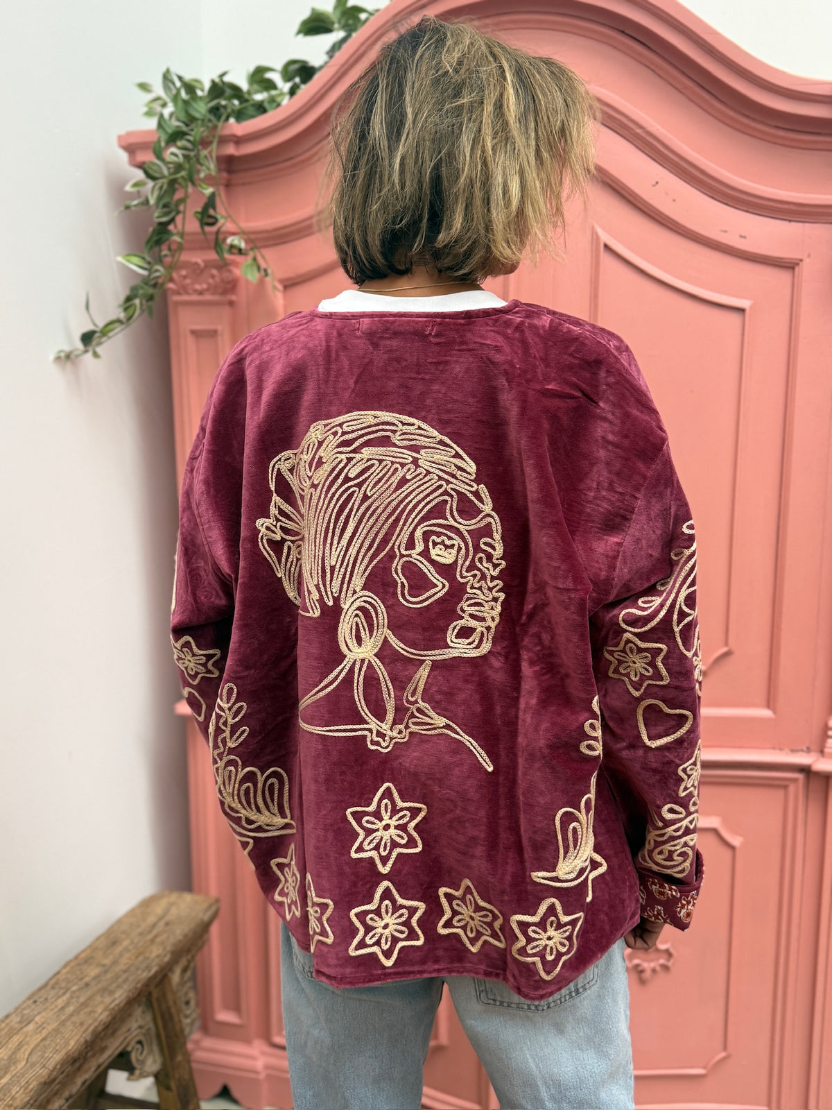 TOUT - African beauty Jacket Velvet