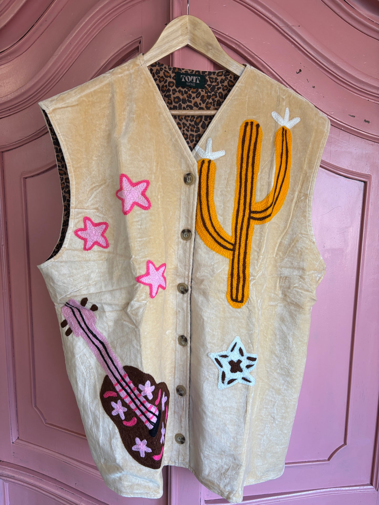 TOUT - Set of 2 Cowgirl velvet vest