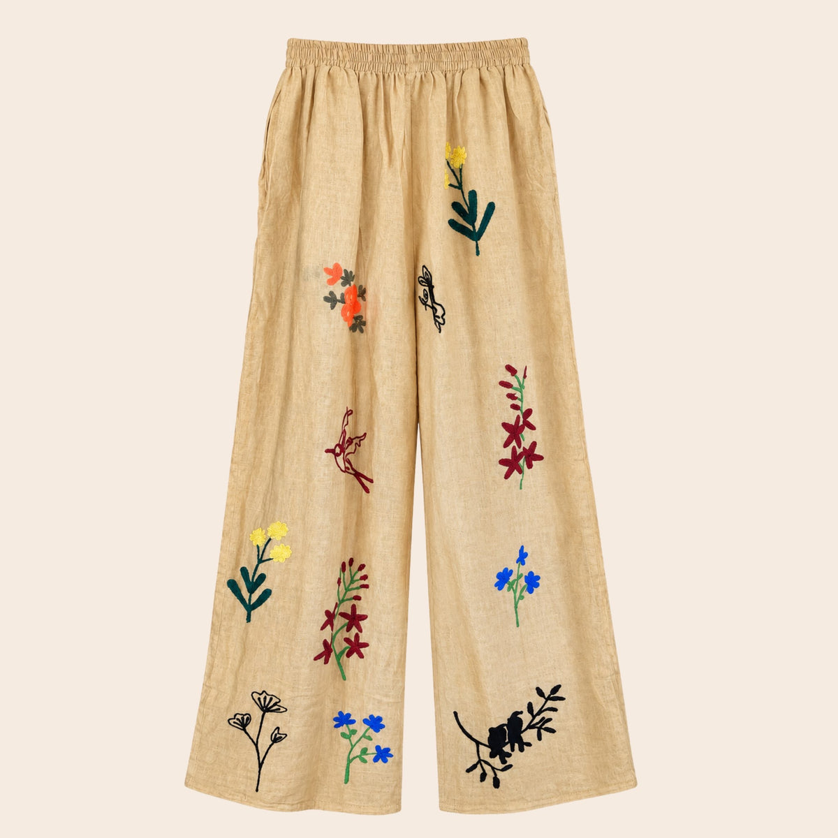 TOUT - SET OF 2 Embroidery Pants