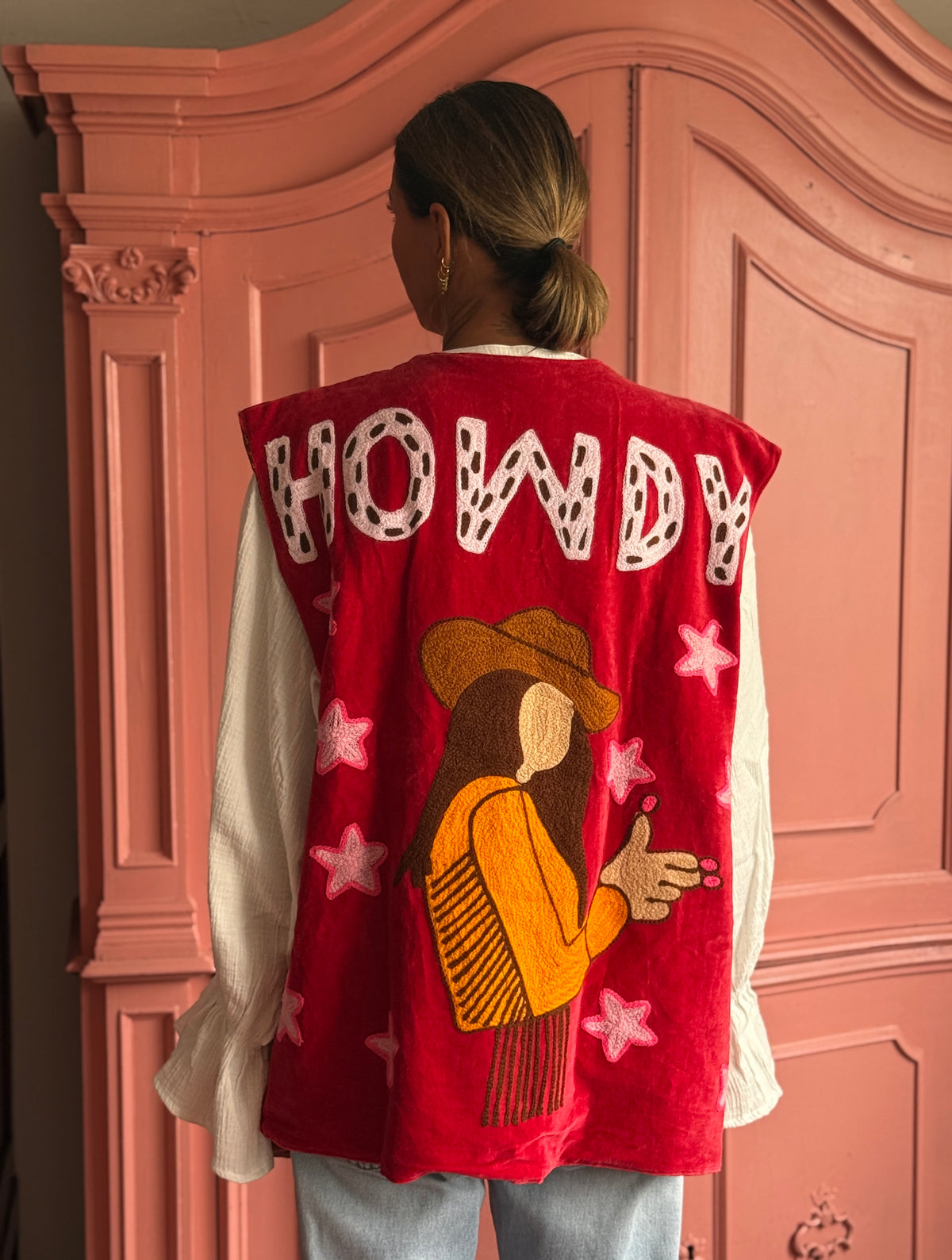 TOUT - Set of 2 Cowgirl velvet vest