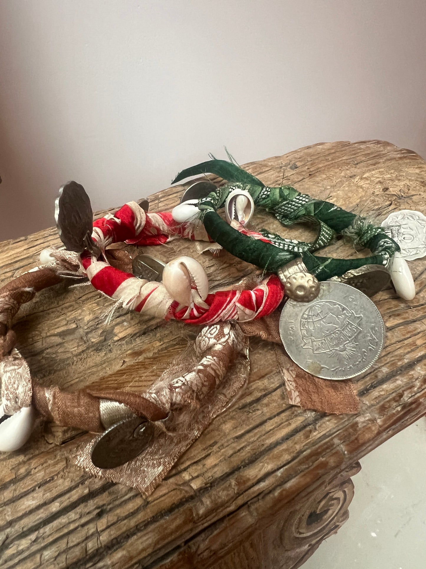 Armband Sari & coins