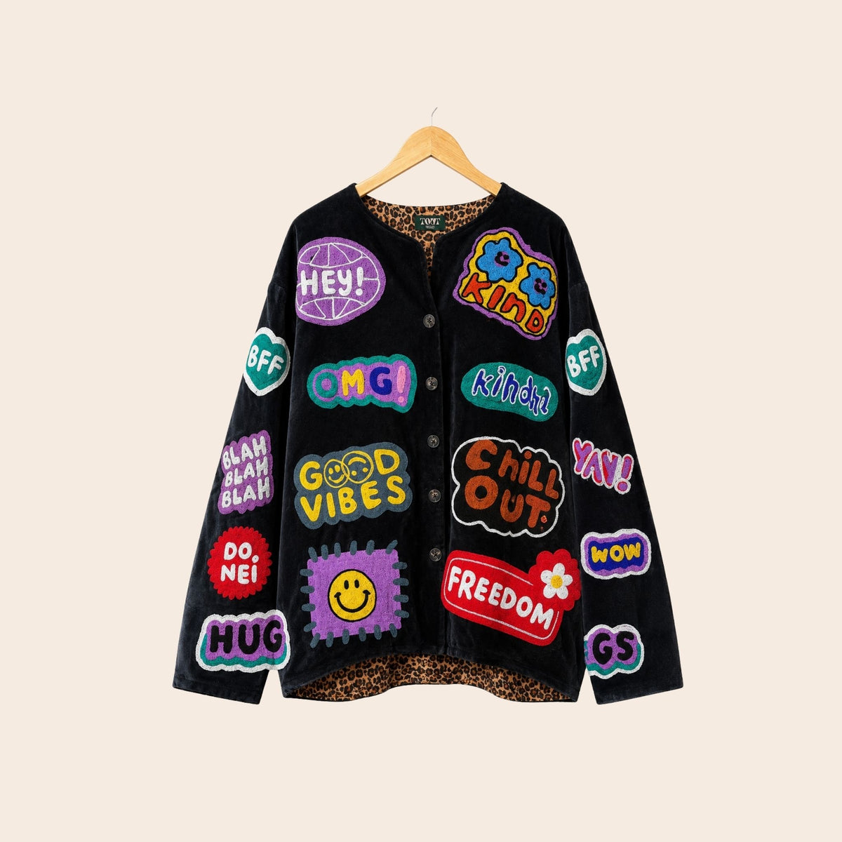 TOUT -Self love club Velvet jacket