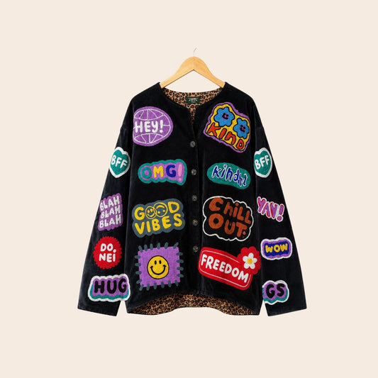 TOUT -Self love club Velvet jacket