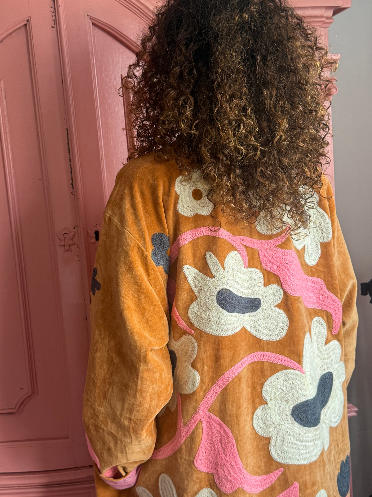 TOUT -Long flower coat
