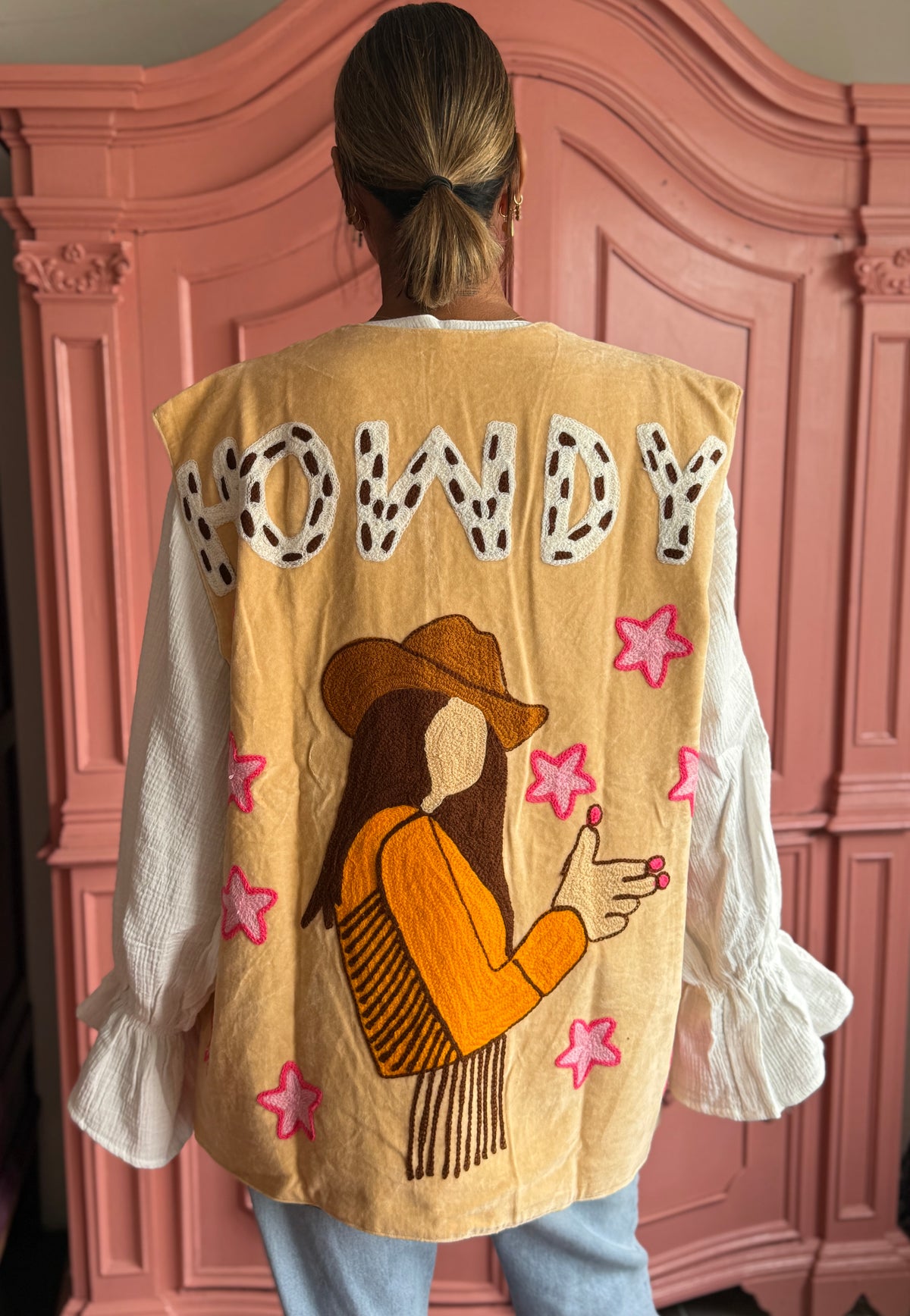 TOUT - Set of 2 Cowgirl velvet vest