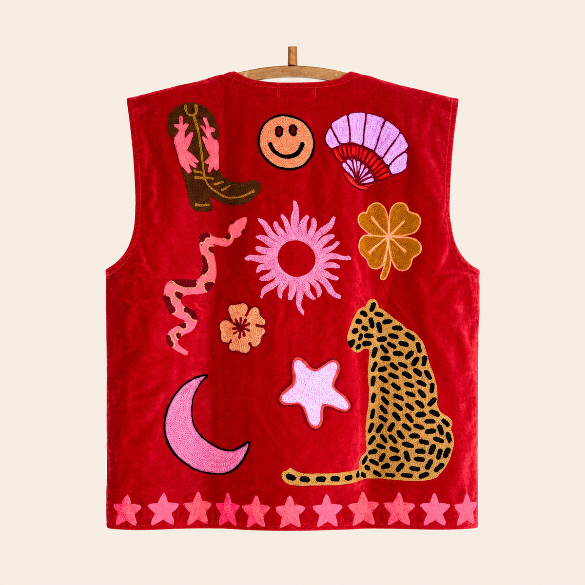 TOUT - Set of 2 Ella velvet vests