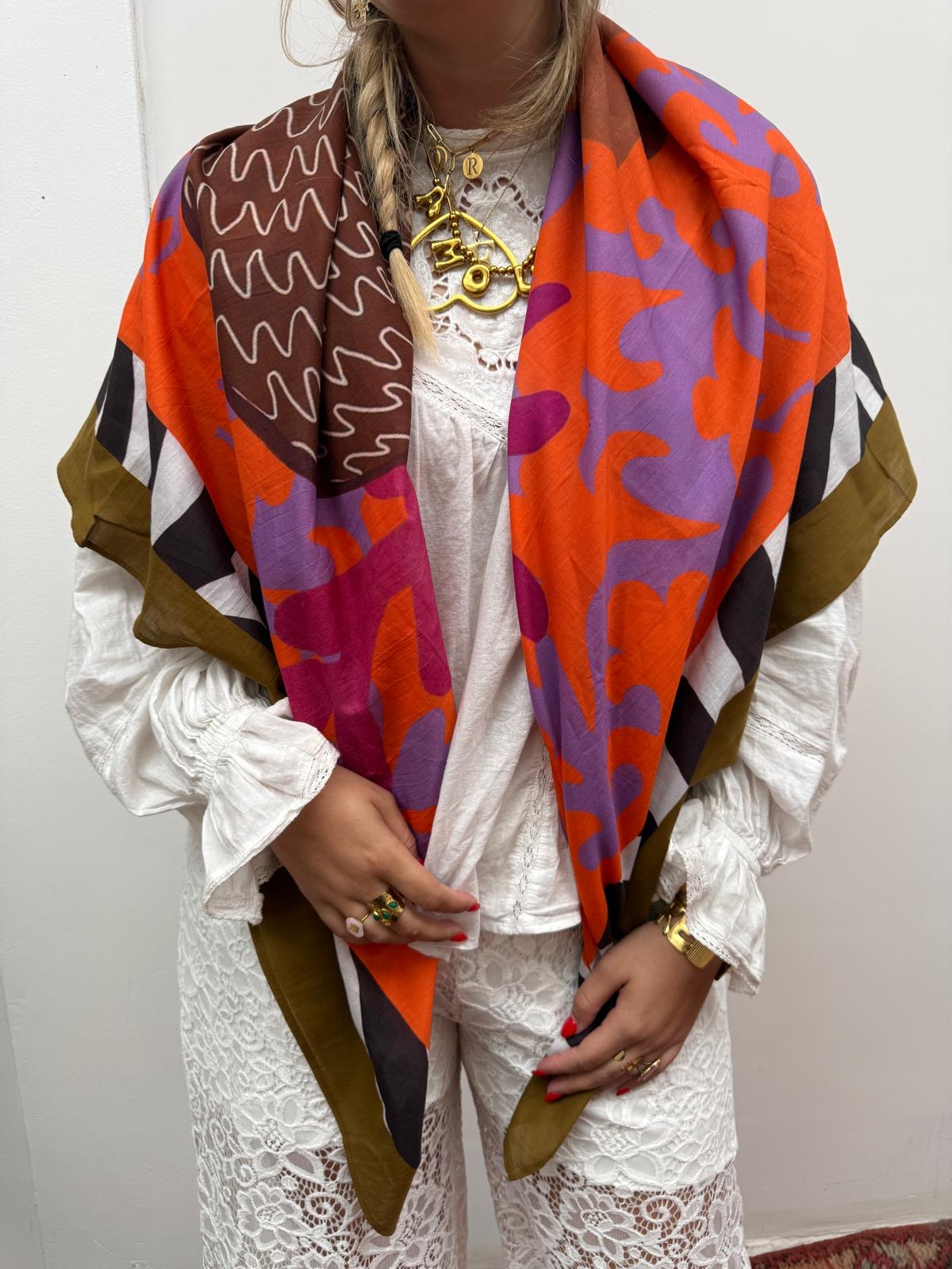 TOUT -  Amelie Sjaal WOMEN set van 3