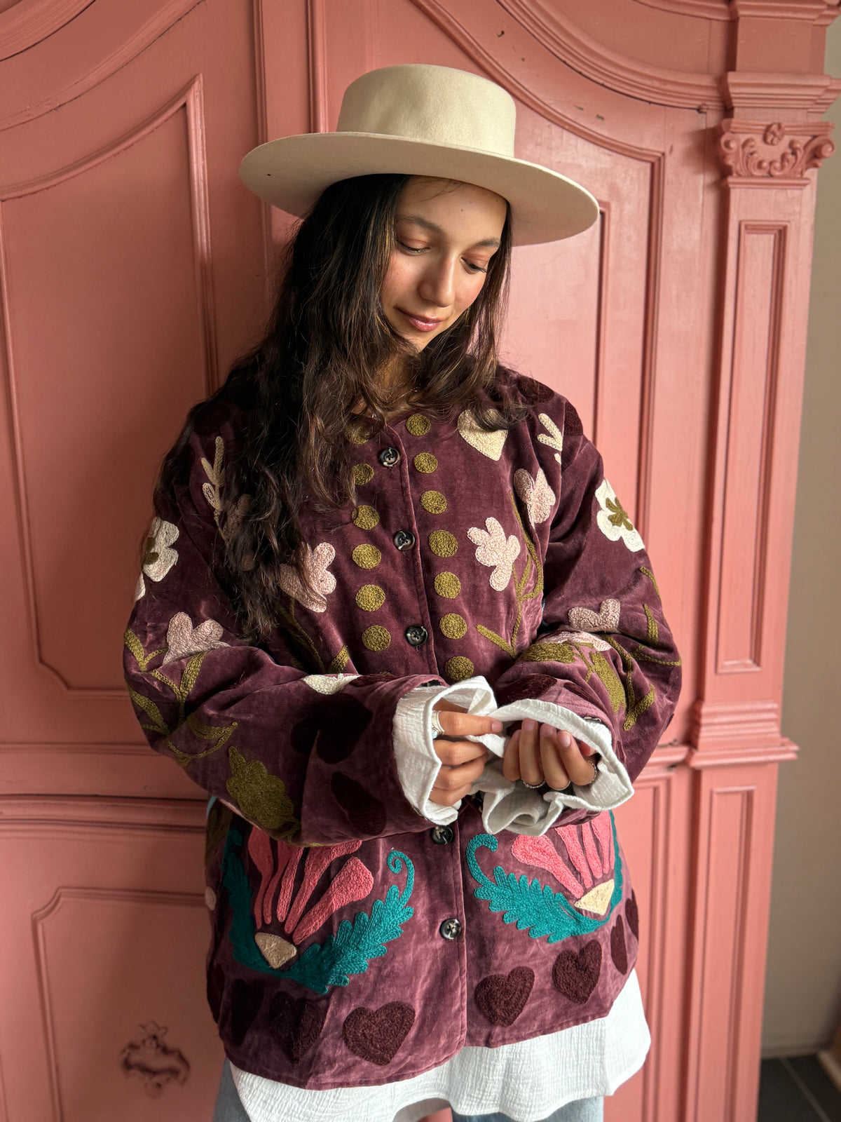 TOUT - Love Jacket Velvet Mauve