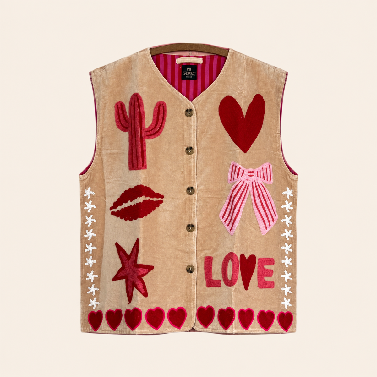 TOUT - Set of 2 Annika velvet vests