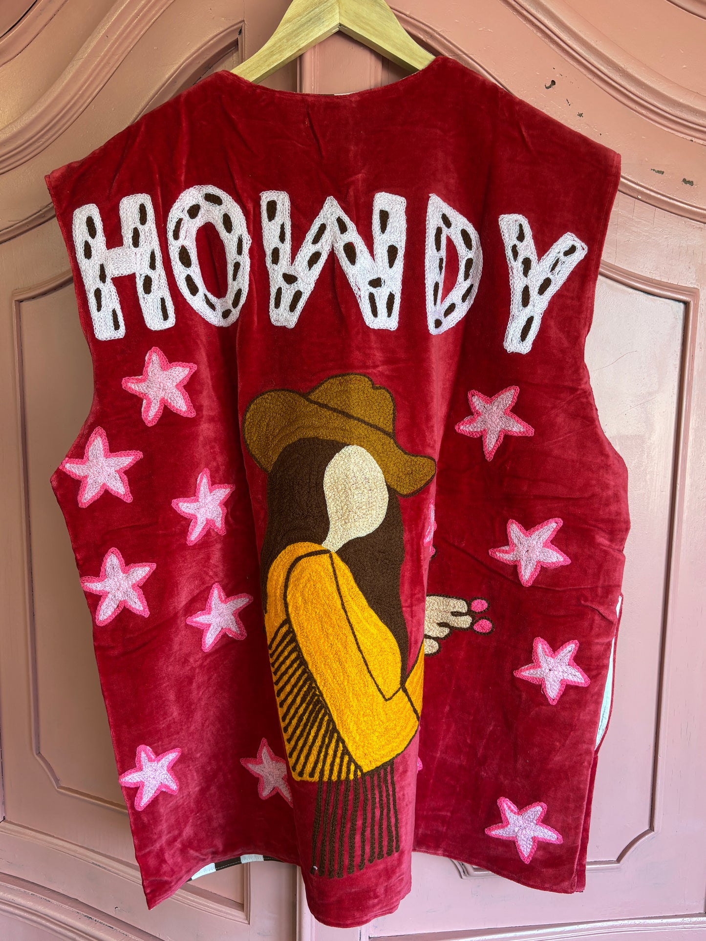 TOUT - Set of 2 Cowgirl velvet vest