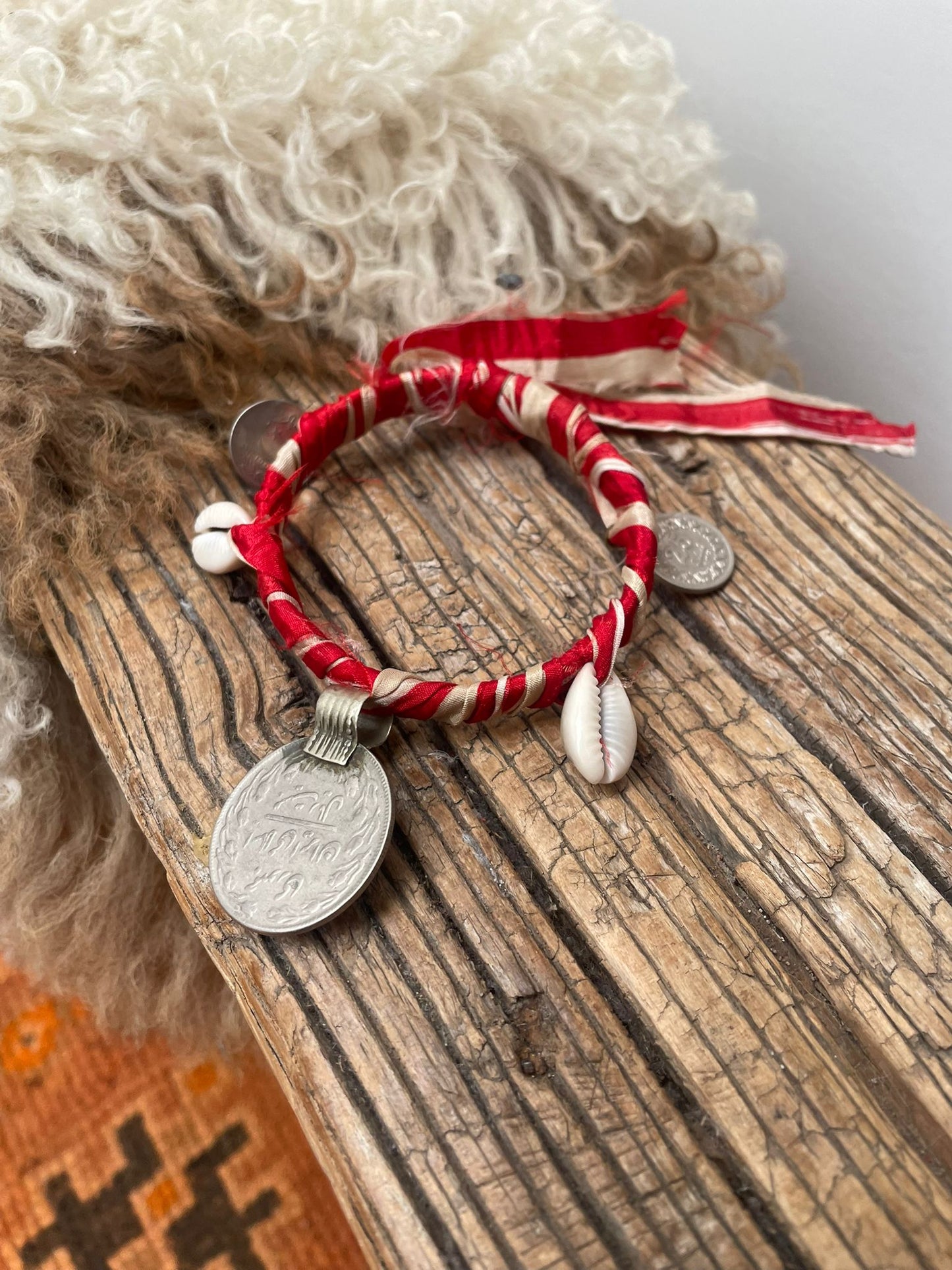 Armband Sari & coins