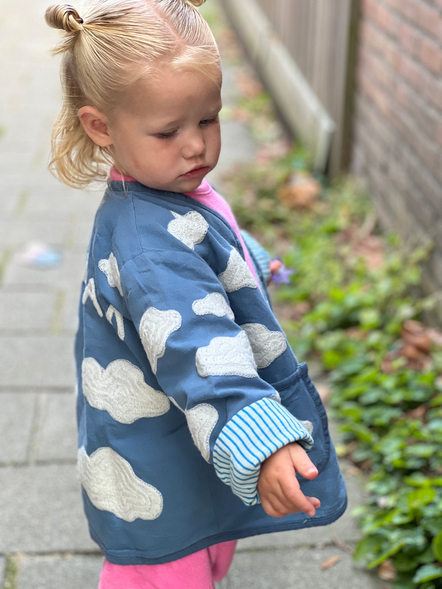 Cotton embroidery jacket cloud KIDS