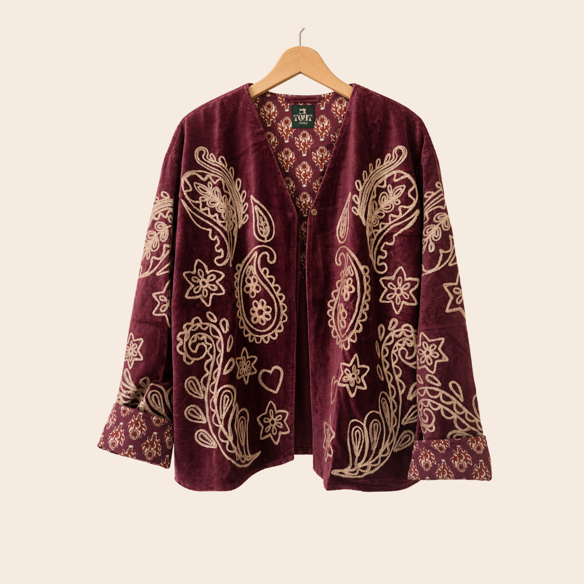 TOUT - African beauty Jacket Velvet