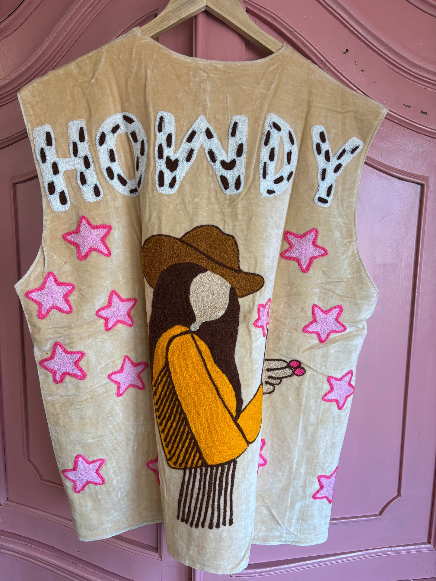TOUT - Set of 2 Cowgirl velvet vest