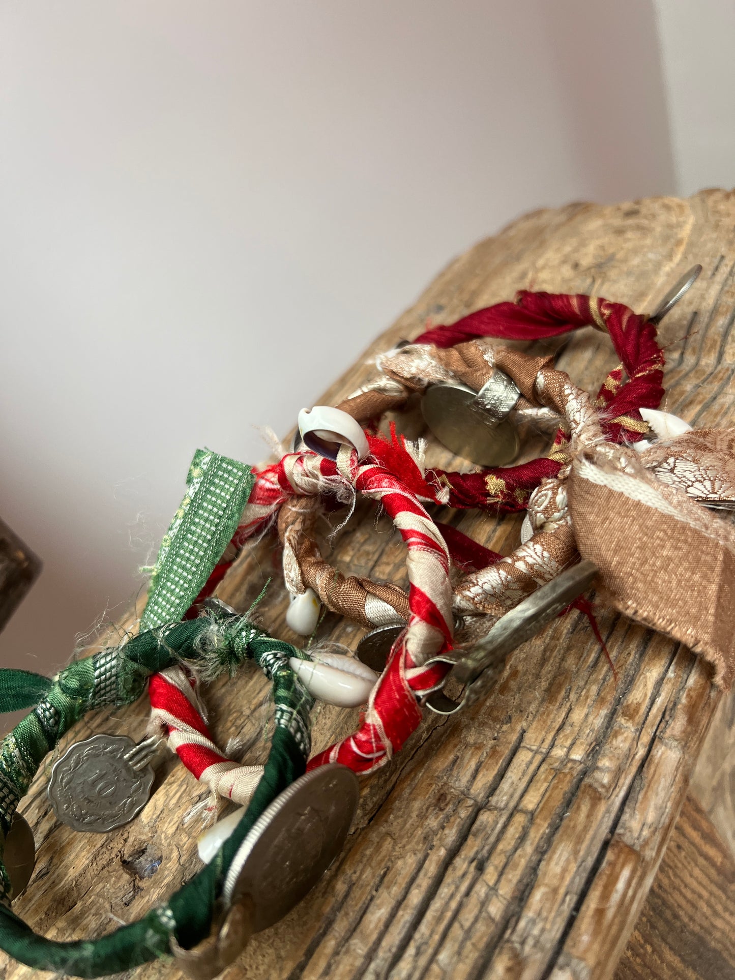Armband Sari & coins