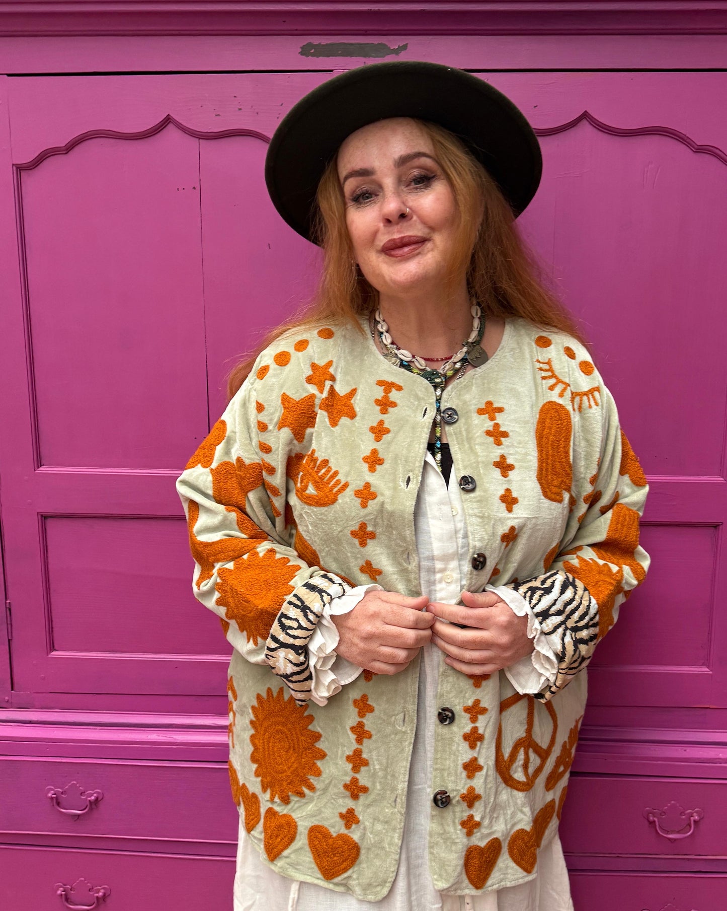 Velvet Jacket DREAM Pistache