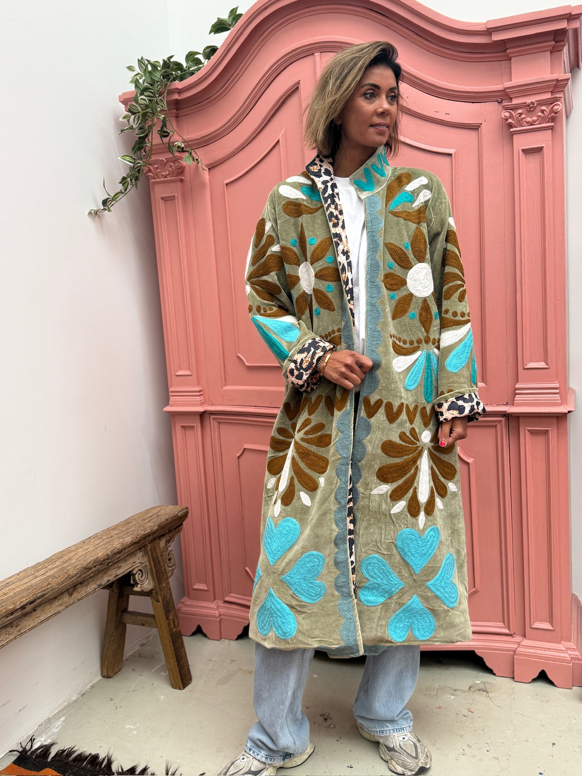 TOUT -Green-turquoise jacket Muse