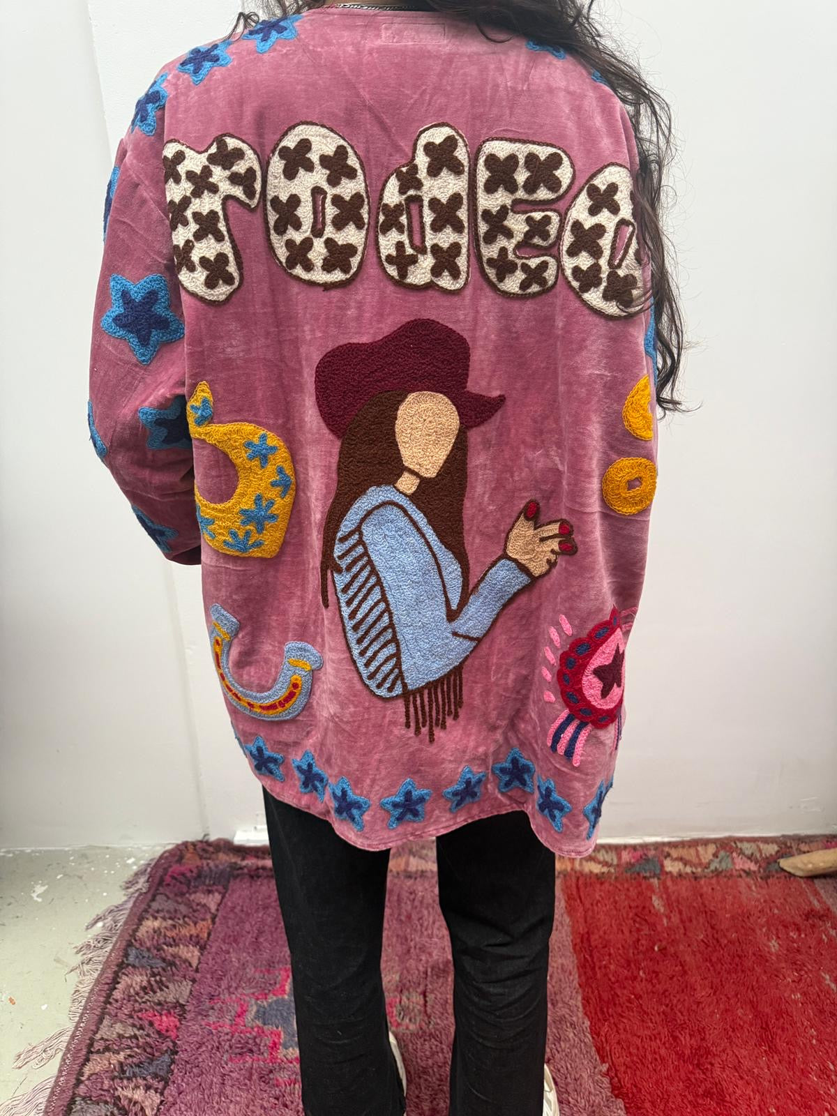 Velvet Jacket Cowgirl