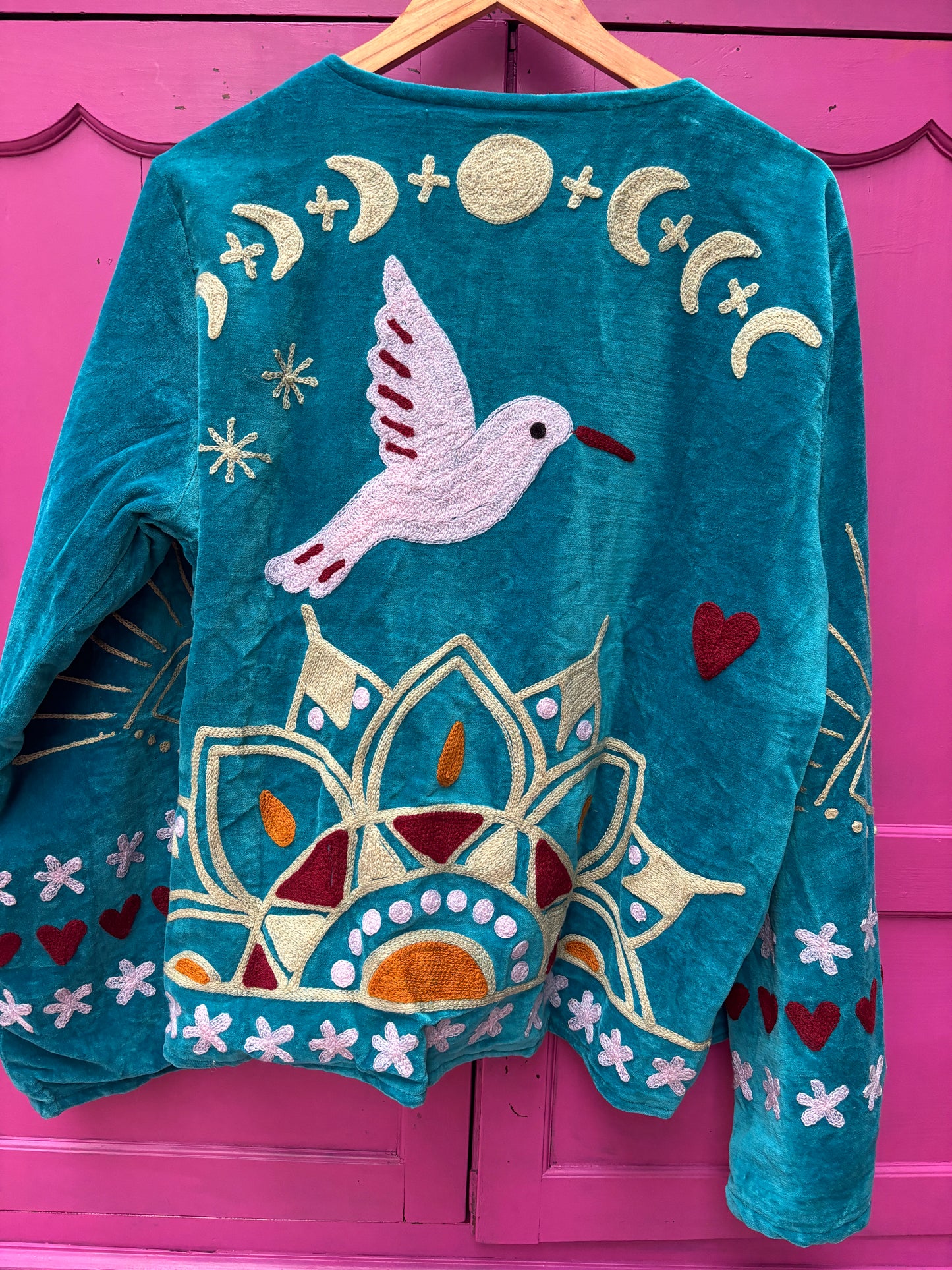 Velvet Jacket kolibrie.