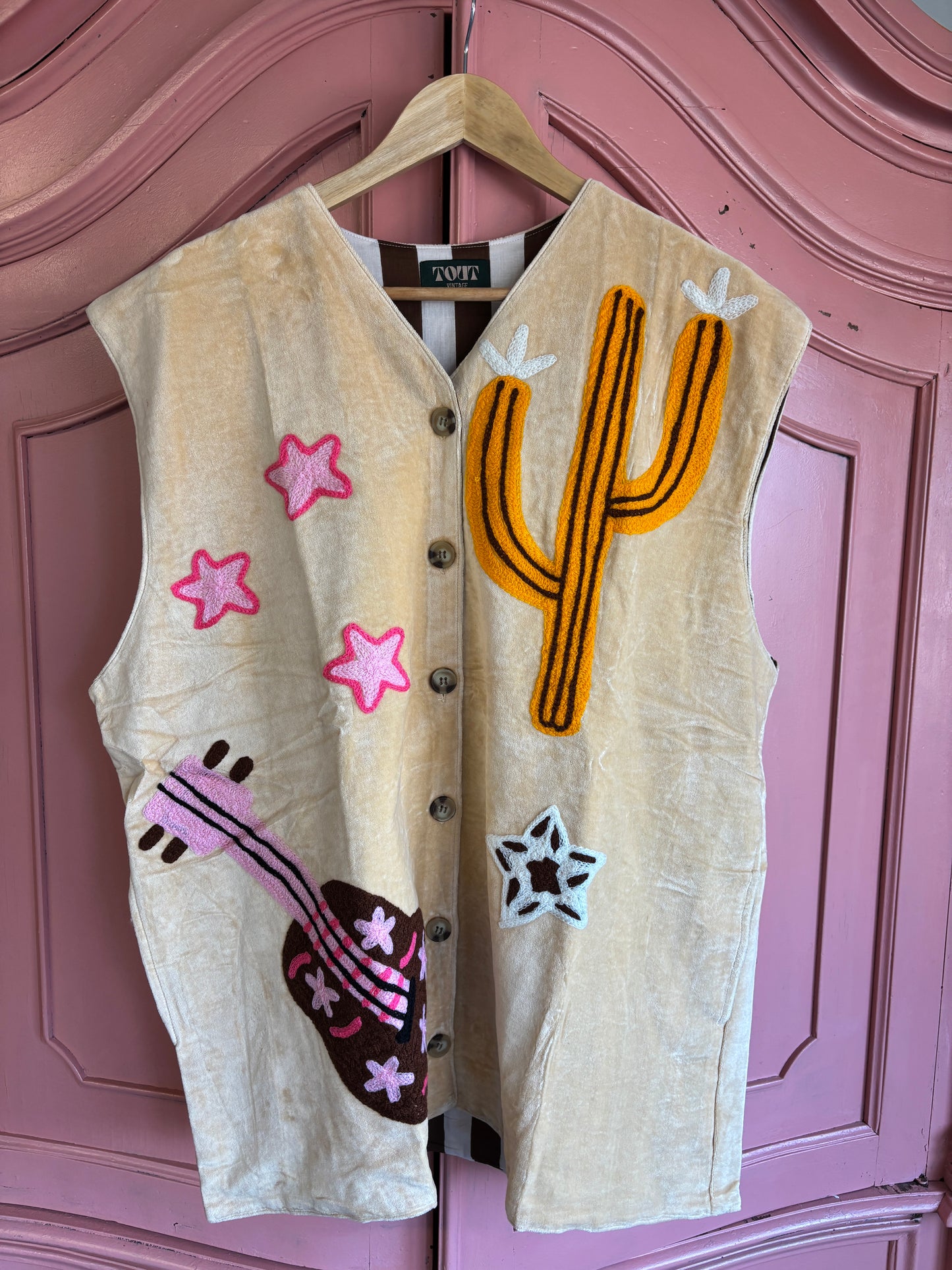 TOUT - Set of 2 Cowgirl velvet vest