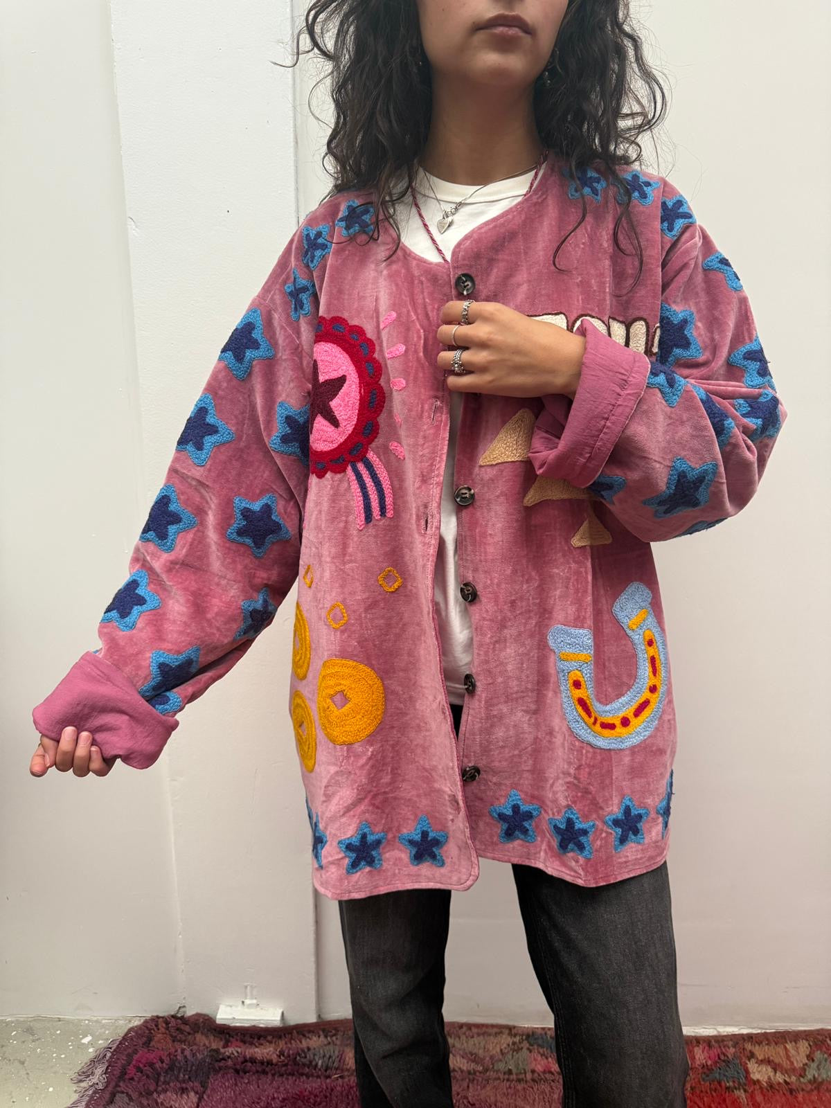 Velvet Jacket Cowgirl