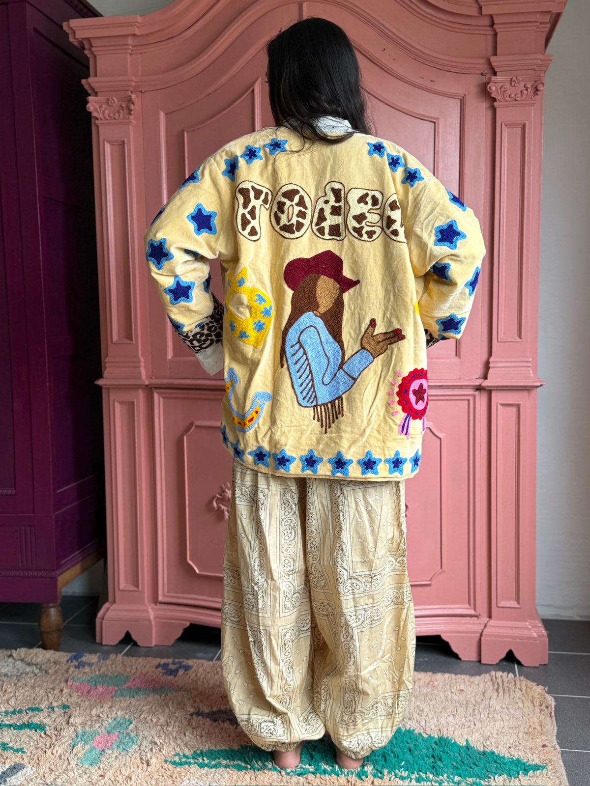 Velvet Jacket Cowgirl butteryellow