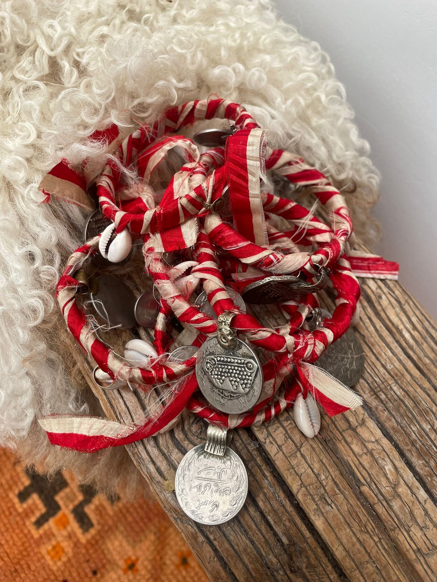 Armband Sari & coins