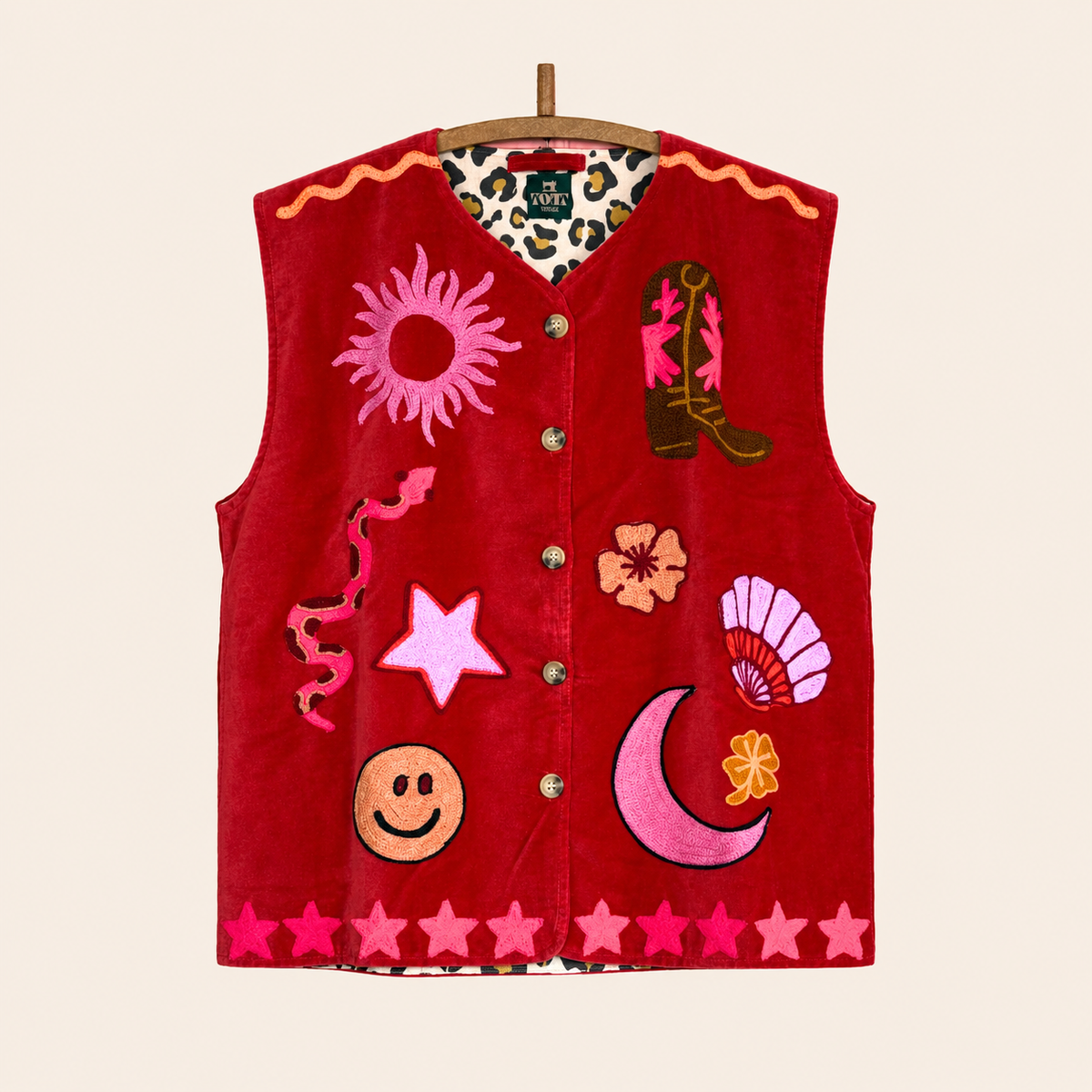 TOUT - Set of 2 Ella velvet vests