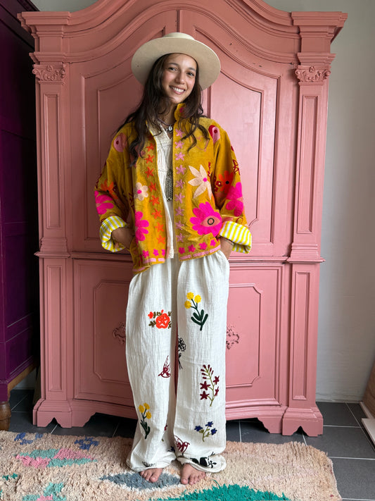 TOUT - SET OF 2 Embroidery Pants