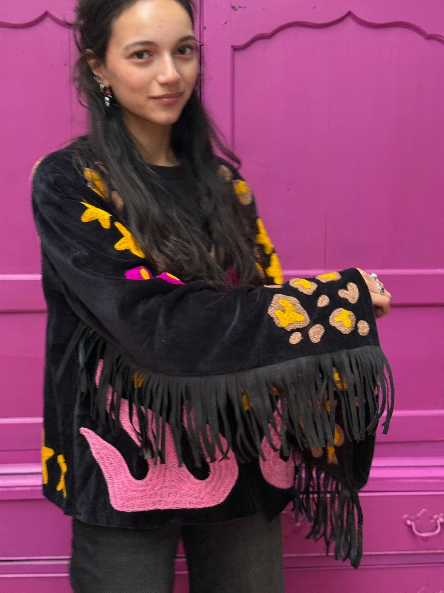 Velvet Joah fringe jacket