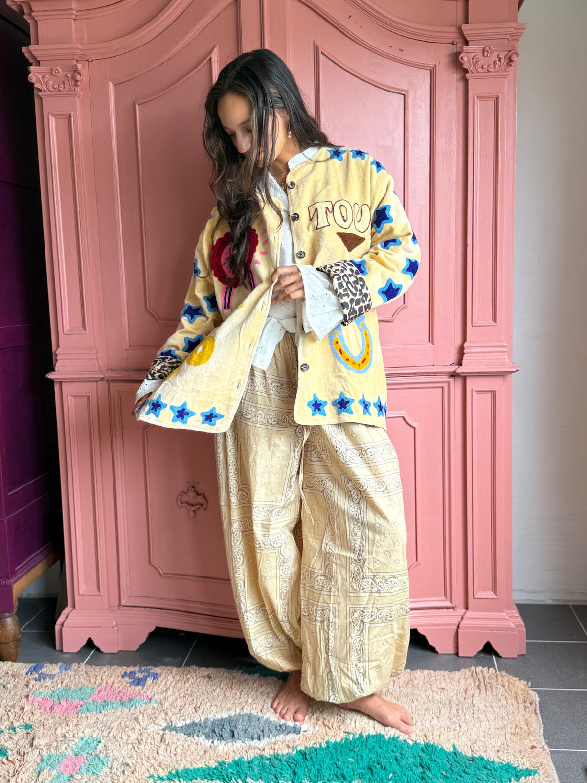 Velvet Jacket Cowgirl butteryellow
