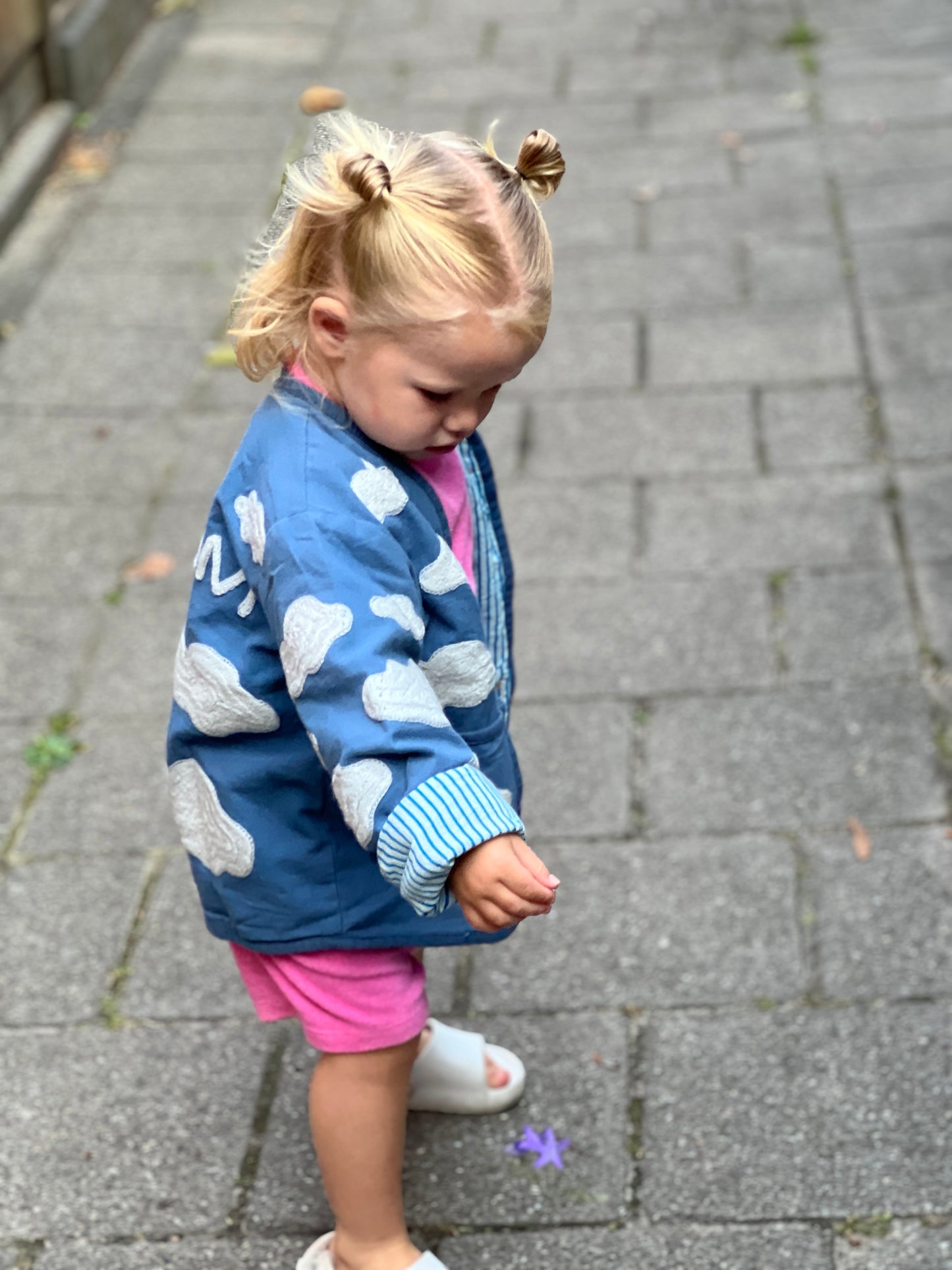 Cotton embroidery jacket cloud KIDS