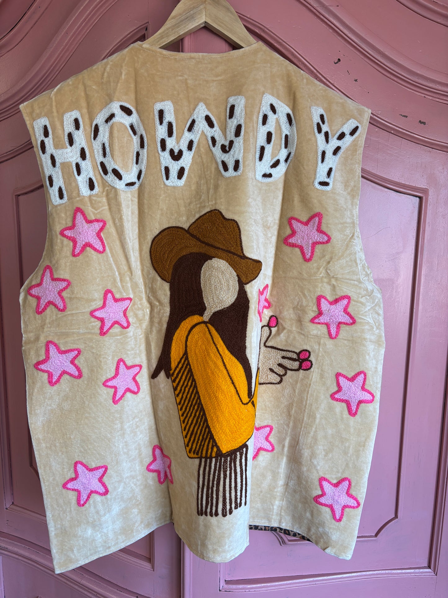 TOUT - Set of 2 Cowgirl velvet vest