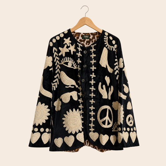 TOUT - Dream Jacket Velvet  Black