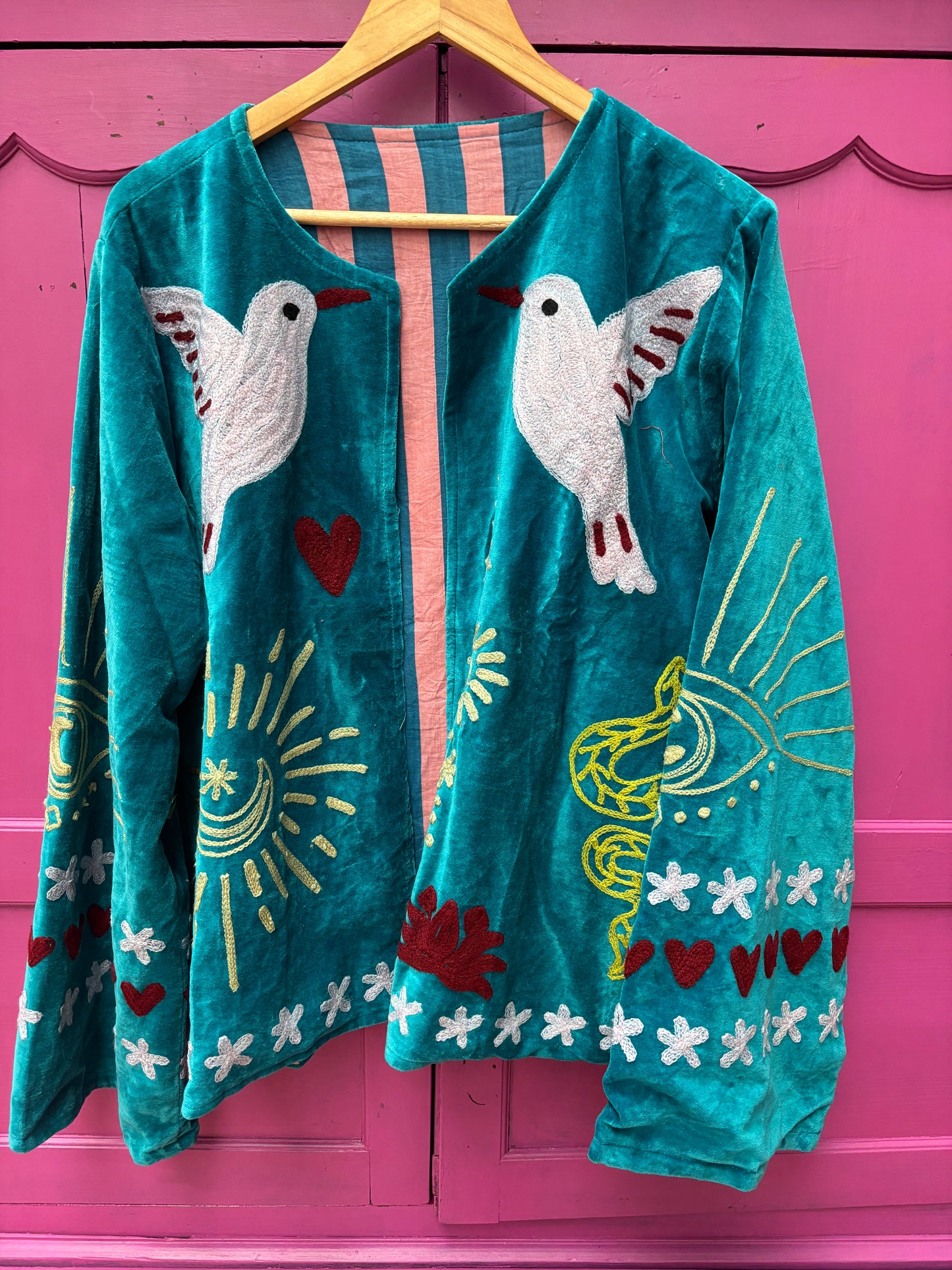 Velvet Jacket kolibrie.