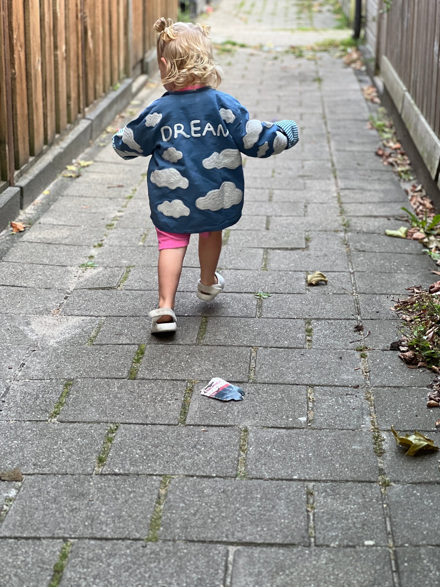 Cotton embroidery jacket cloud KIDS
