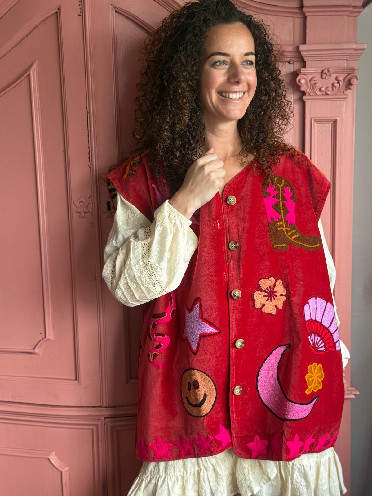 TOUT - Set of 2 Ella velvet vests