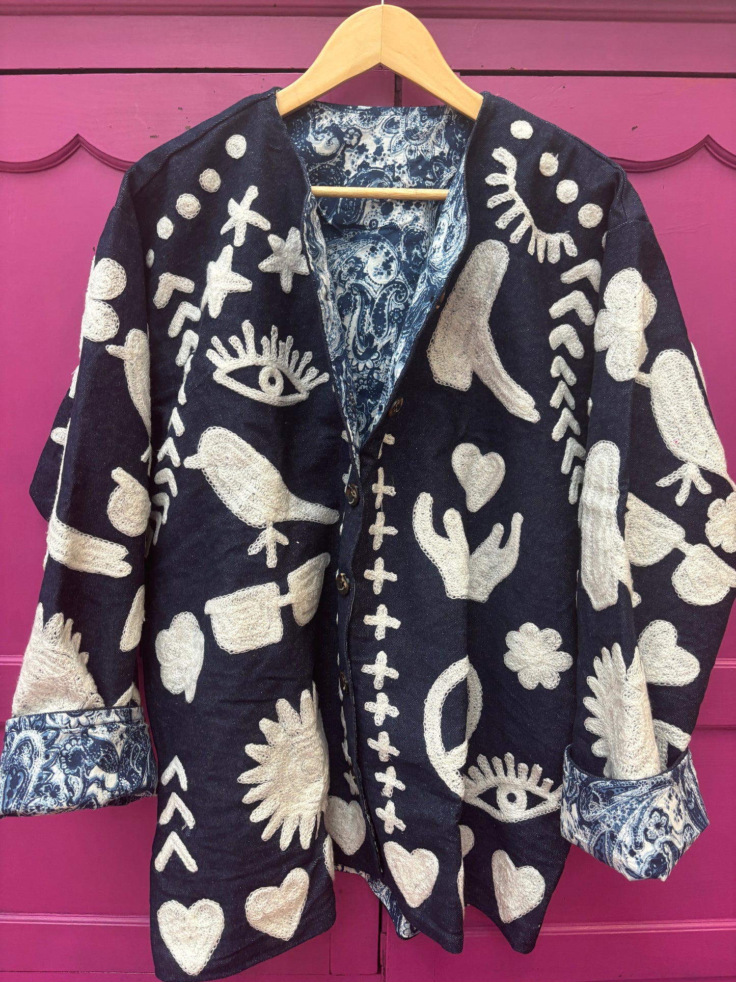 Jeans Jacket DREAM blauw