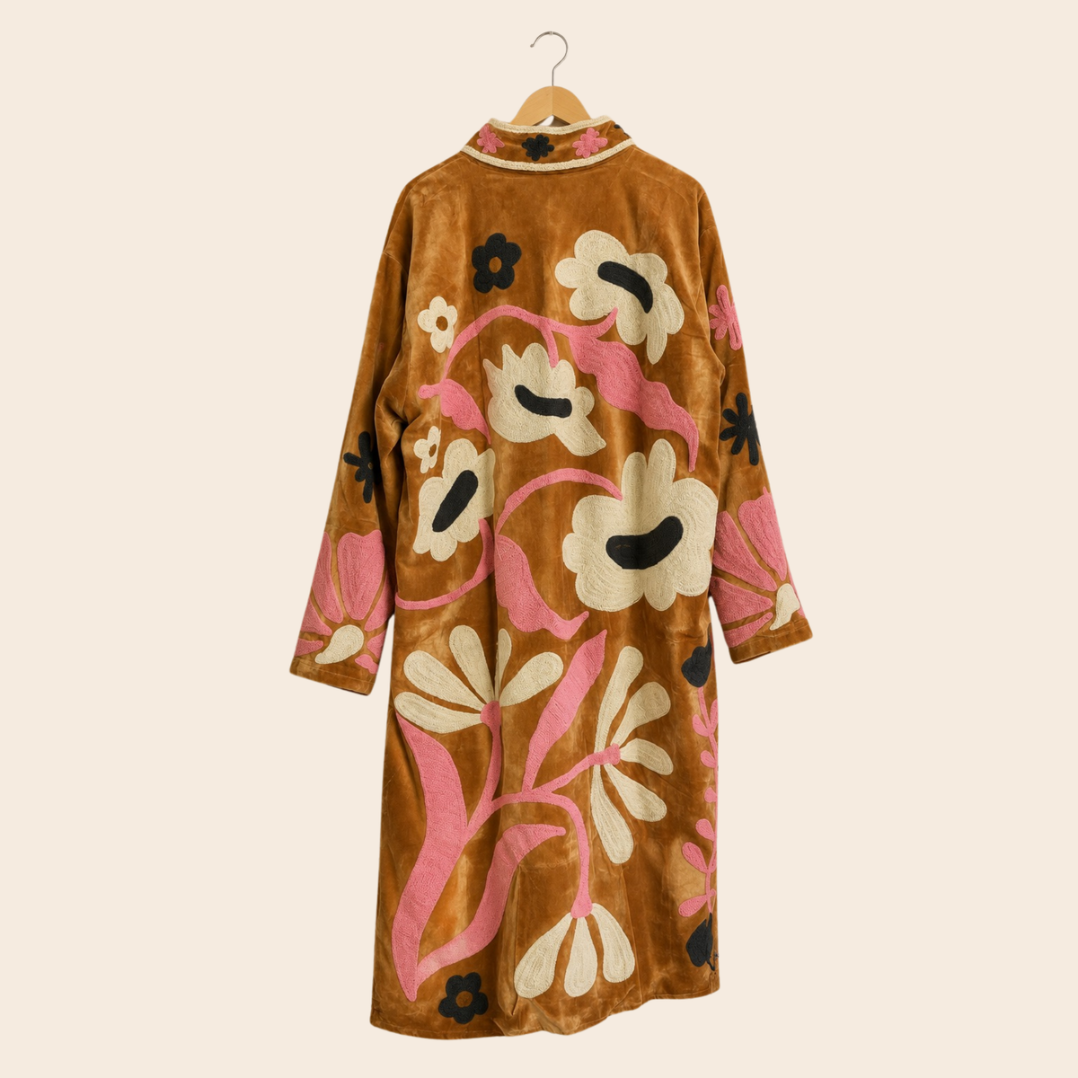 TOUT -Long flower coat